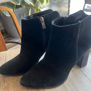 Ivanka Trump Black Ankle Booties